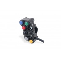 CNC Racing Left Hand Side 7+5 Buttons STREET Billet Switch for Ducati Panigale V4 (2025+) CNC Racing Left Hand Side 7+5 Buttons STREET Billet Switch for Ducati Panigale V4 (2025+)